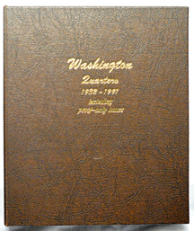 Complete set of AU-BU Washington quarters, including proof-only issues, from 1932 thru 1991 in a Dansco 8140 album.