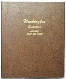 Complete set of AU-BU Washington quarters, including proof-only issues, 1932 thru 1995, in a Dansco 8140 album.