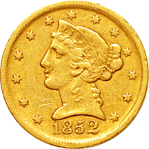 1852-D VF.