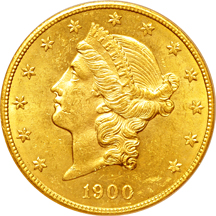 1900-S PCGS MS-62.