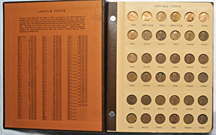 Nearly complete set of Lincoln cents (no 1922 plain), including proof-only issues, from 1909 thru 2008 in a Dansco 8100 album.