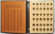 Complete set of Lincoln cents, including proof-only issues, from 1909 thru 1997 in a Dansco 8100 album.