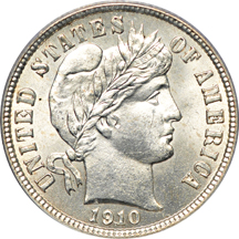 1910 PCGS MS-64.