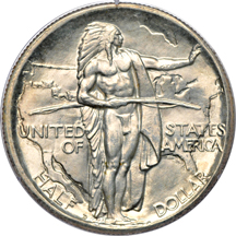 1934-D Oregon. PCGS MS-64.