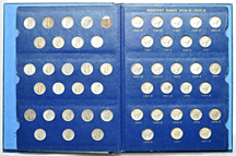 1916-D About Good in a complete set of Mercury dimes (no 42/1) in a Whitman 9413 album.