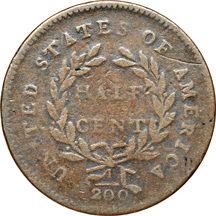 1794 "Normal Head" type, Close Date (C-2a, R-2+) F.