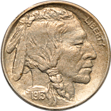 Twenty collector date/grade Buffalo nickels.