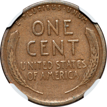 1922 Plain. NGC F-12 BN.