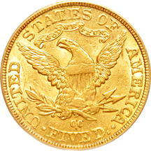 1890-CC PCGS AU-58.