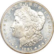 1881-CC (VAM-2) PCGS MS-63DMPL.