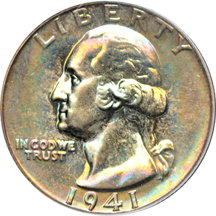 1941 PCGS PF-65.