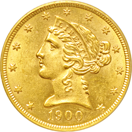 1900 PCGS MS-62.