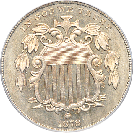 1878 PCGS PF-66.