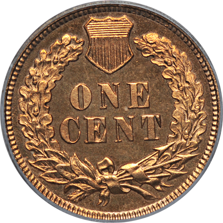 1872 PCGS PF-64RD.