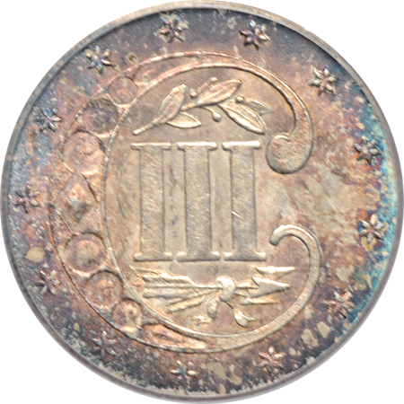 1861 PCGS MS-65.