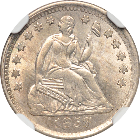 1857 NGC MS-65.