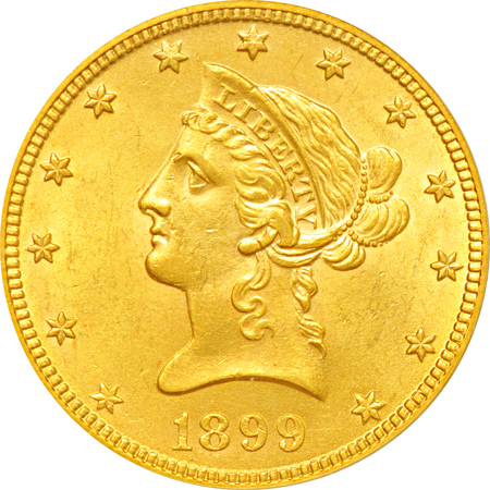 1899 PCGS MS-61.