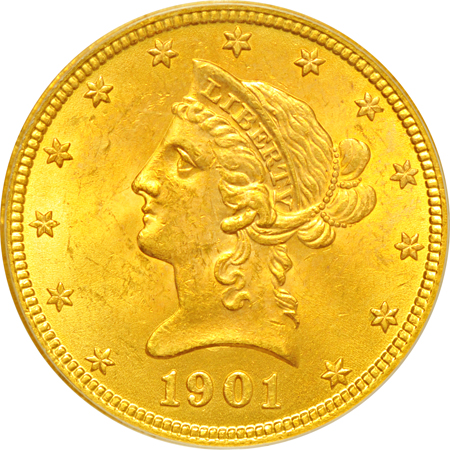 1901 PCGS MS-62.