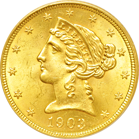 1903-S PCGS MS-64.