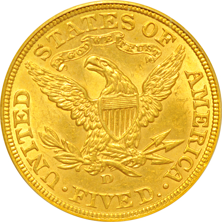 1907-D PCGS MS-62.