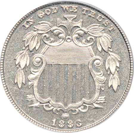 1883 PCGS PF-65.