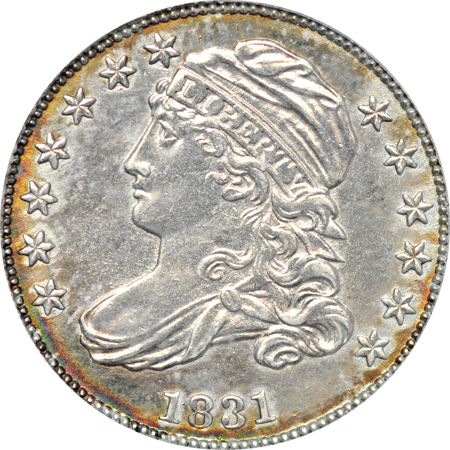 1831 (JR-3) PCGS Genuine.