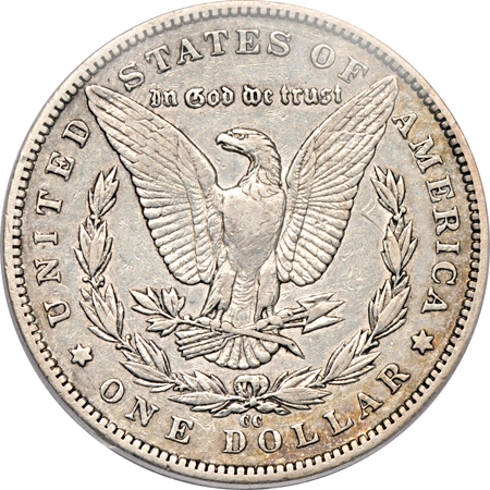 1893-CC PCGS XF-40.