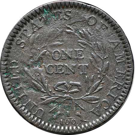 1794 Head of 1793. VF details/corroded.