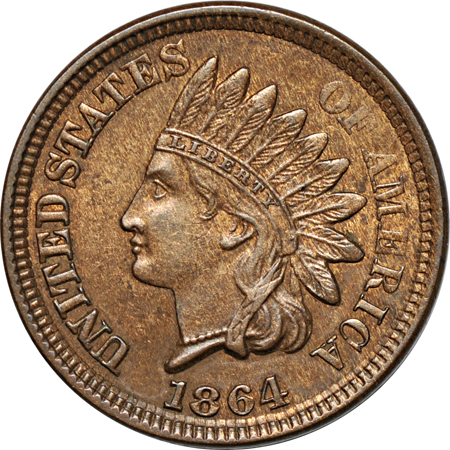 Two Flying Eagle and Seventeen Indian-head cents.