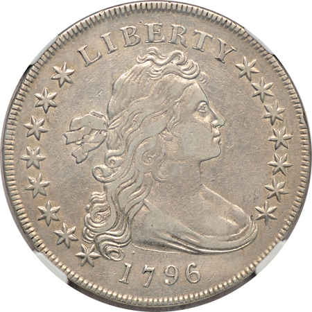 1796 Small Date, Large Letters (B-4, BB-61, R.3). NGC XF Details/improperly cleaned.