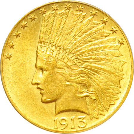 1913 PCGS MS-62.