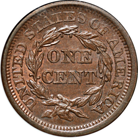 1856 NGC MS-64 BN.