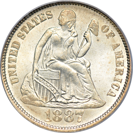 1887 PCGS MS-65.