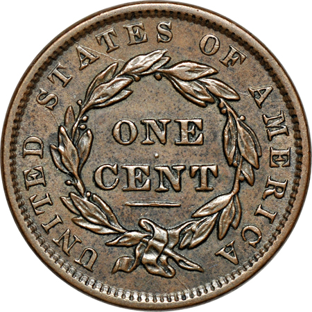 1837 "Head of 38" (N-9, R.1). AU.