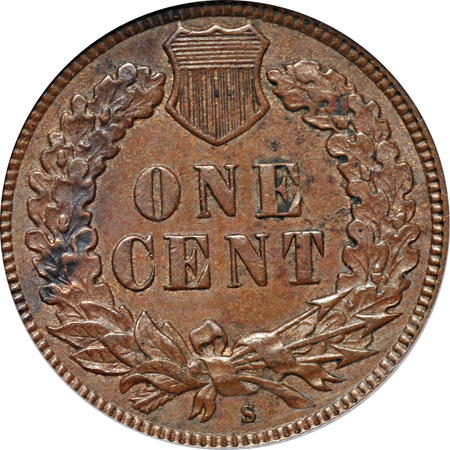 1908-S PCGS AU-50.