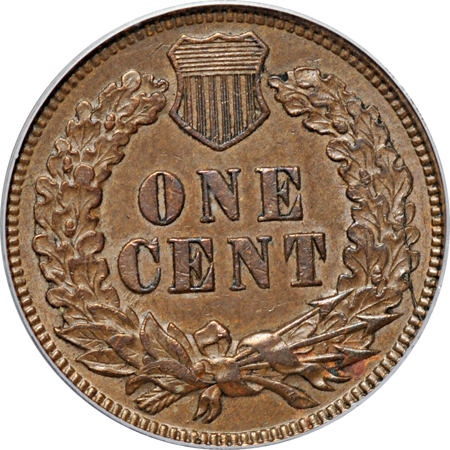 1871 PCGS AU-55.