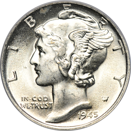 Fifteen PCGS certified Mercury dimes.