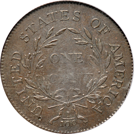 1796 (S-81) PCGS XF-40.