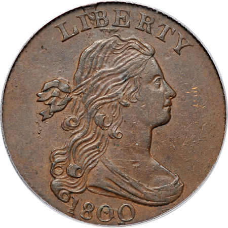 1800 (S-197, R.1). PCGS AU-53.