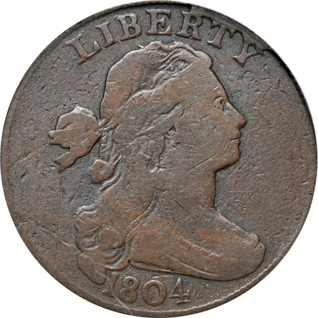 1804 (S-266c) PCGS VG-10.