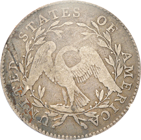 1795 (O-117, R.4) PCGS F-12.