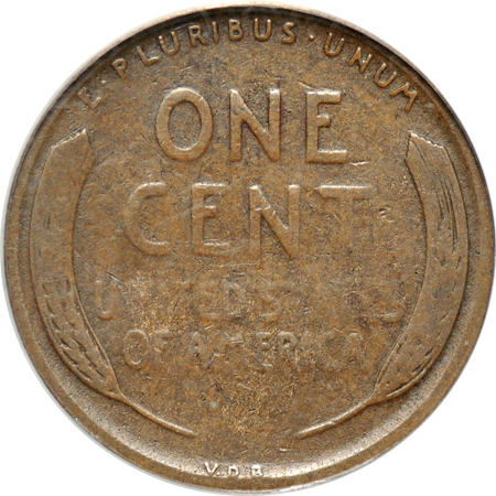 1909-S VDB. ANACS VG-8.