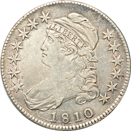 1808 (O-102a) XF, 1809 (O-115) VF, and 1810 (O-101) VF.