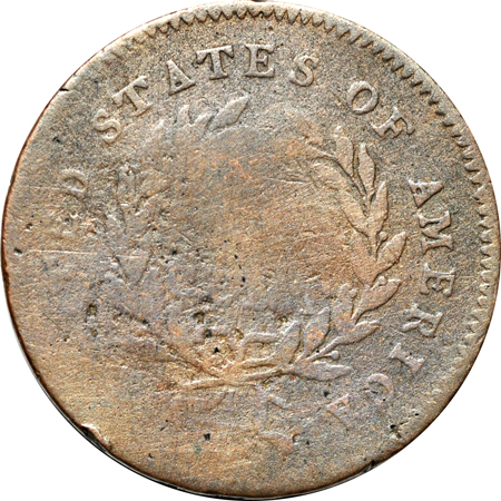 1794 "Normal Head Type" (C-2a, R.2+) VG.