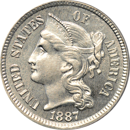 1887 PCGS PF-65.