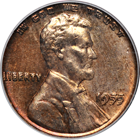 1955 Doubled  Die Obv. PCGS Genuine.