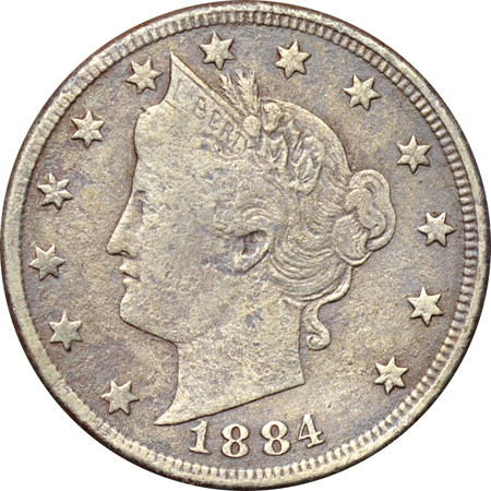 1884, 1886, and 1912-S with F/VF details.