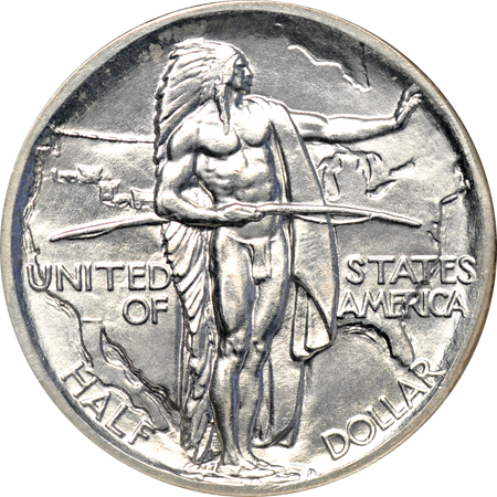 Six NGC certified MS-65 silver Commemorative half-dollars.