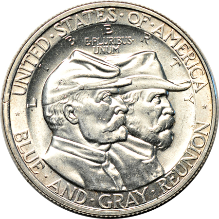 Six Silver Commemorative half-dollars.