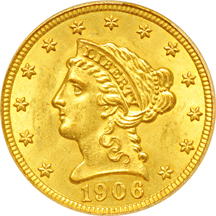 1906 PCGS MS-64.